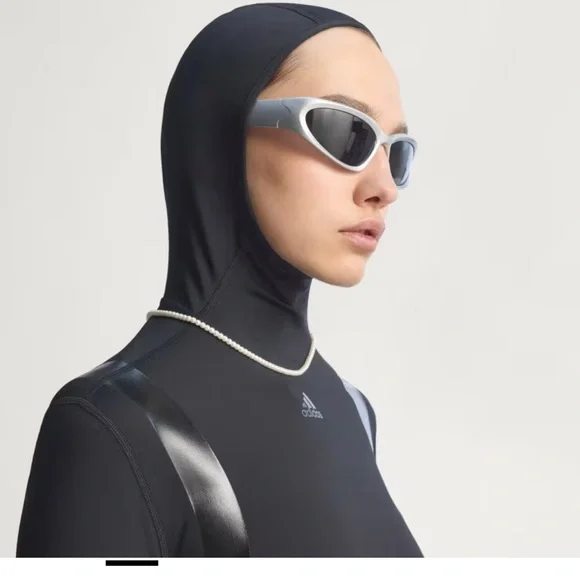 adidas Black Long Sleeve Dress - Picture 3 of 5